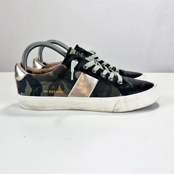 Vintage Havana Dina Sneaker Army Multi Sz 8 Green Camo - Picture 1 of 10